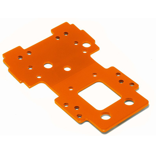 [ܼ] 105892-HPI [HPI] #105892 - BULKHEAD LOWER PLATE 2.5mm (ORANGE)