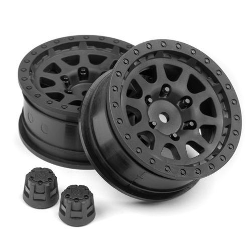 [���ܼ�] 116840-HPI [HPI] #116840 - CR-10 WHEEL 1.9 (BLACK/2PCS)
