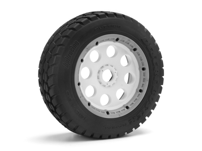 [ܼ] 3330-HPI [HPI] #3330 - OUTLAW WHEEL WHITE (120x60mm/-4mm OFFSET/2pcs)
