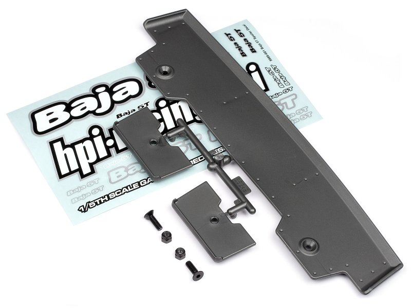 [���ܼ�] 85296-HPI [HPI] #85296 - SPOILER FOR BAJA 5T-1 TRUCK BODY (GUNMETAL)