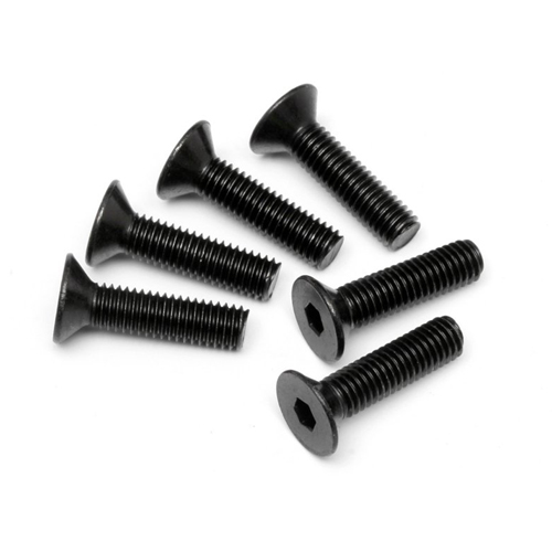 [ܼ] 94732-HPI [HPI] #94732 - FLAT HEAD SCREW M5x20mm (HEX SOCKET/6pcs)