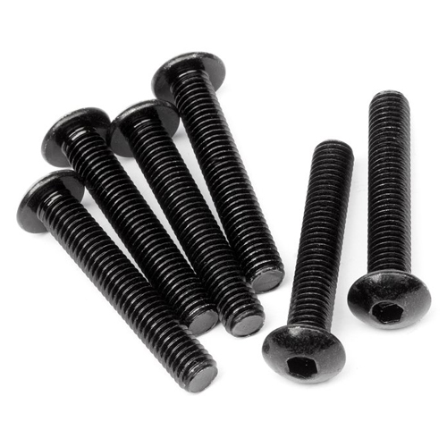 [���ܼ�] 94760-HPI [HPI] #94760 - BUTTON HEAD SCREW M5x30mm (HEX SOCKET/6pcs)