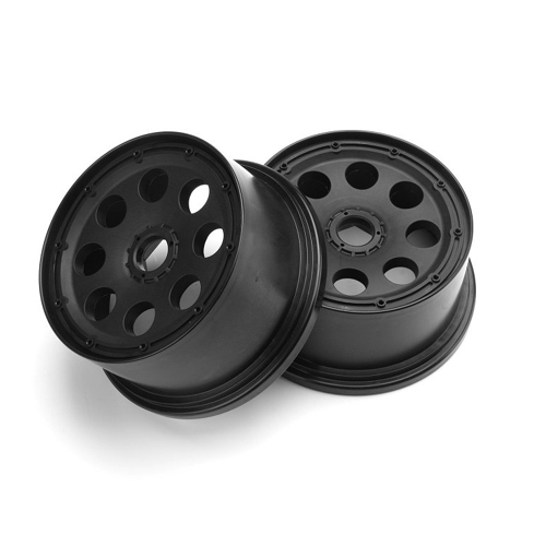 [���ܼ�] 3336-HPI [HPI] #3336 - OUTLAW WHEEL BLACK (120x65mm/-10mm OFFSET/2pcs)