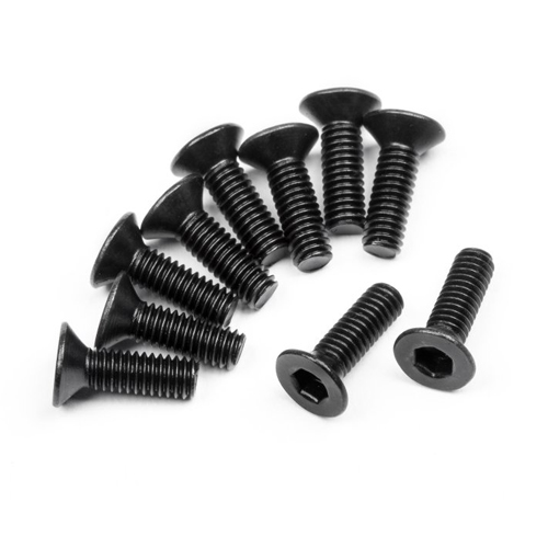 [ܼ] 113719-HPI [HPI] #113719 - FLAT HEAD SCREW M2.5X8MM (HEX SOCKET/10PCS)