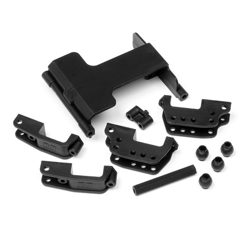 [ܼ] 85632-HPI [HPI] #85632 - SERVO MOUNT/HIGH LINK BRACKET SET (WHEELY KING)
