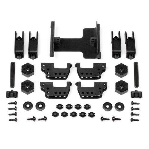 [ܼ] 85632-HPI [HPI] #85632 - SERVO MOUNT/HIGH LINK BRACKET SET (WHEELY KING)
