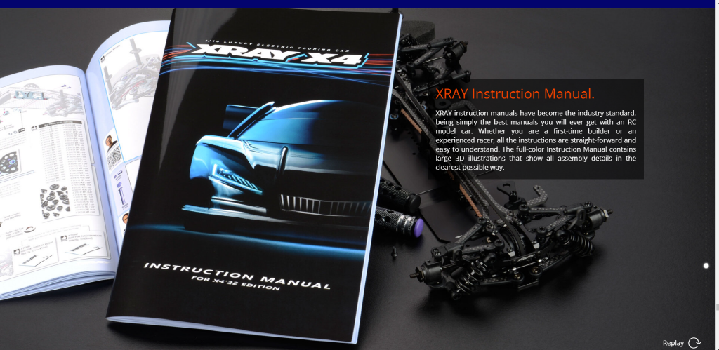 [ܼ] 300032 [XRAY] X4 - 2022 SPECS, GRAPHITE EDITION - 1/10 LUXURY ELECTRIC TC