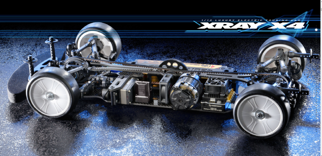 [ܼ] 300032 [XRAY] X4 - 2022 SPECS, GRAPHITE EDITION - 1/10 LUXURY ELECTRIC TC