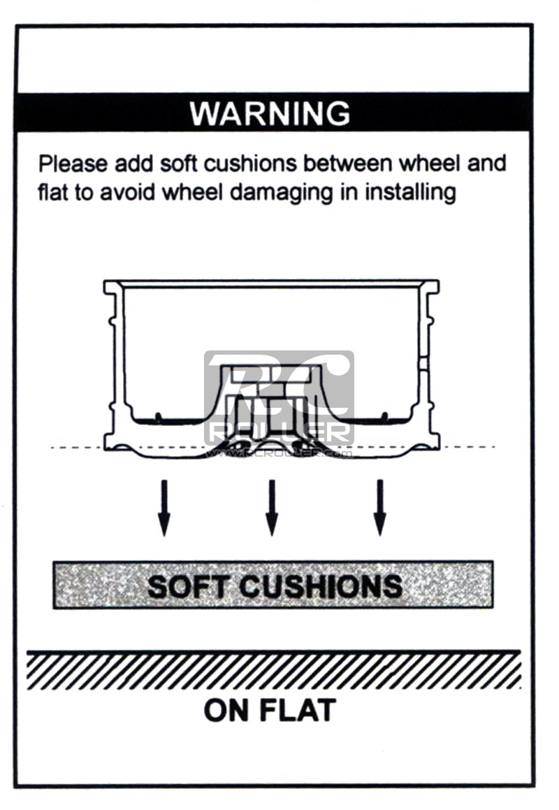 [ܼ] 102075FS [MST] 102075FS Flat silver GTR wheel (+3) (4)
