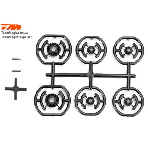 [ܼ] 507206 [TEAM MAGIC] Light Weight Bevel Gear Set (4 2)