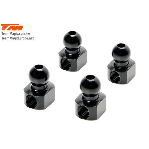 [���ܼ�] 503123BK [TEAM MAGIC] E4 Alum. Anti-Roll Bar Ball (4)-BK