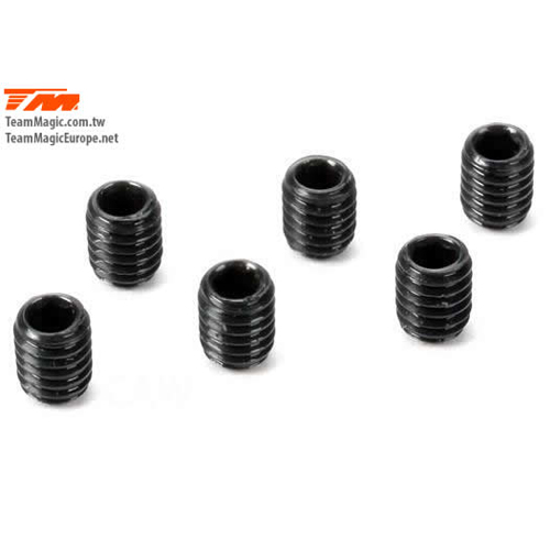 [���ܼ�] 126405S [TEAM MAGIC] 4x5mm Set Screw(6)