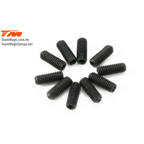 [���ܼ�] 126308S [TEAM MAGIC] 3x10mm Set Screw (6)