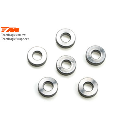 [���ܼ�] 116219 [TEAM MAGIC] 3x6x2mm Alum. Washer (6)