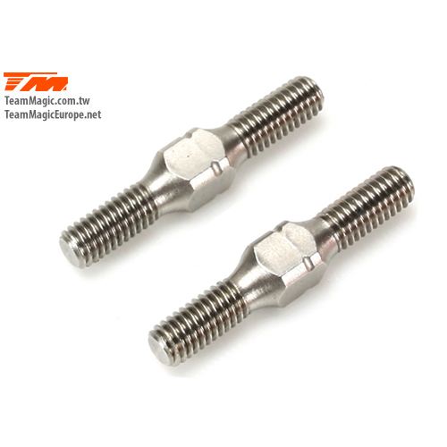 [���ܼ�] 116132W [TEAM MAGIC] 3x20mm Stainless Hardened Adjustable Rod (2)