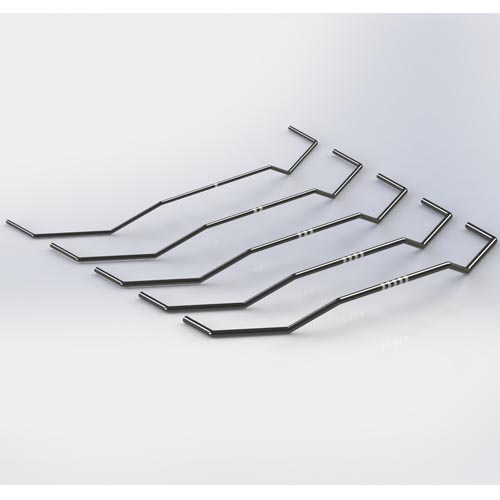 [ܼ] TD230040 [TEAM DURANGO] ANTI-ROLL BAR TUNING SET REAR (1.1mm 1.3mm 1.5mm 1.7mm 1.9mm)