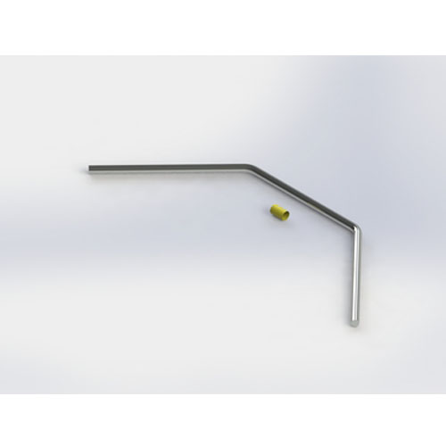 [���ܼ�] TD330698 [TEAM DURANGO] ANTI-ROLL BAR REAR 2.7mm YELLOW