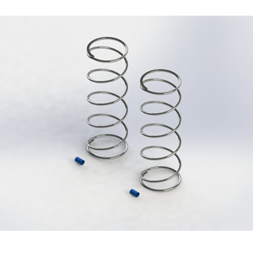 [���ܼ�] TD330814 [TEAM DURANGO] SHOCK SPRING 75mm BLUE (73 gf/mm)(2pcs)