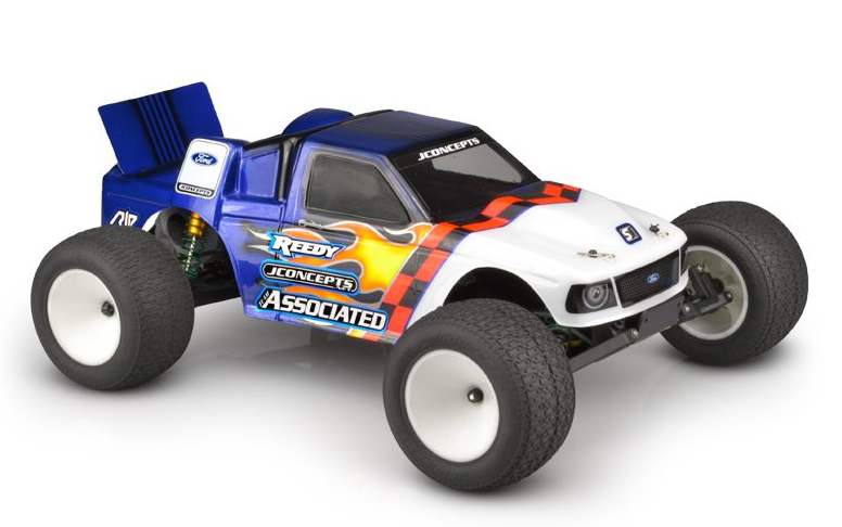 [���ܼ�] J-0376 [J-CONCEPTS] JConcepts RC10T2 Truck 1995 Ford F-150 Vintage Body (Clear)