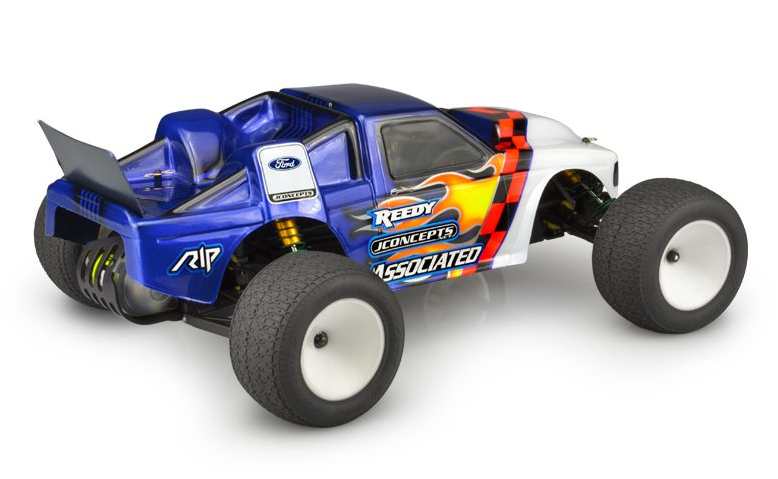 [���ܼ�] J-0376 [J-CONCEPTS] JConcepts RC10T2 Truck 1995 Ford F-150 Vintage Body (Clear)