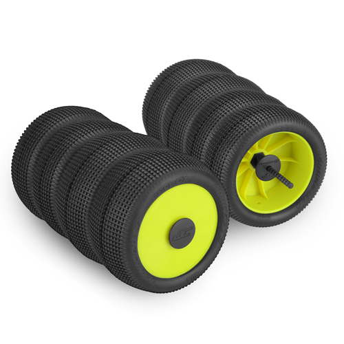 [ܼ] J-2430-1 [J-CONCEPTS] JConcepts 1/10 Offroad Tire Stick (Blue) (4)