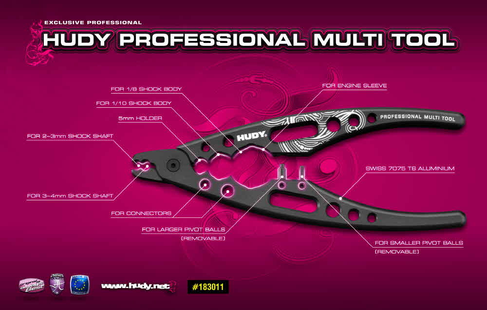[���ܼ�] 183011 [HUDY] 183011 HUDY Professional Multi Tool