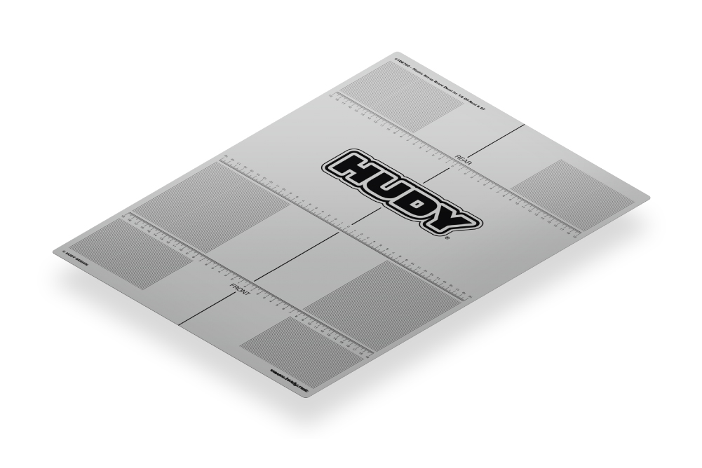 [ܼ] 108760 [HUDY] 108760 PLASTIC SET-UP BOARD DECAL 399x545mm - 1/8 OFF-ROAD & GT