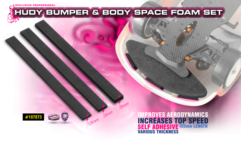 [���ܼ�] 107873 [HUDY] 107873 HUDY BUMPER & BODY SPACE SPONGE SET