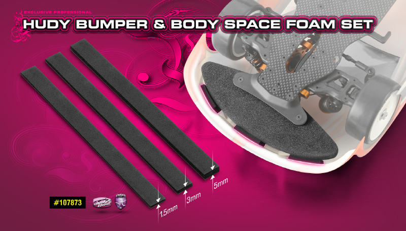[���ܼ�] 107873 [HUDY] 107873 HUDY BUMPER & BODY SPACE SPONGE SET