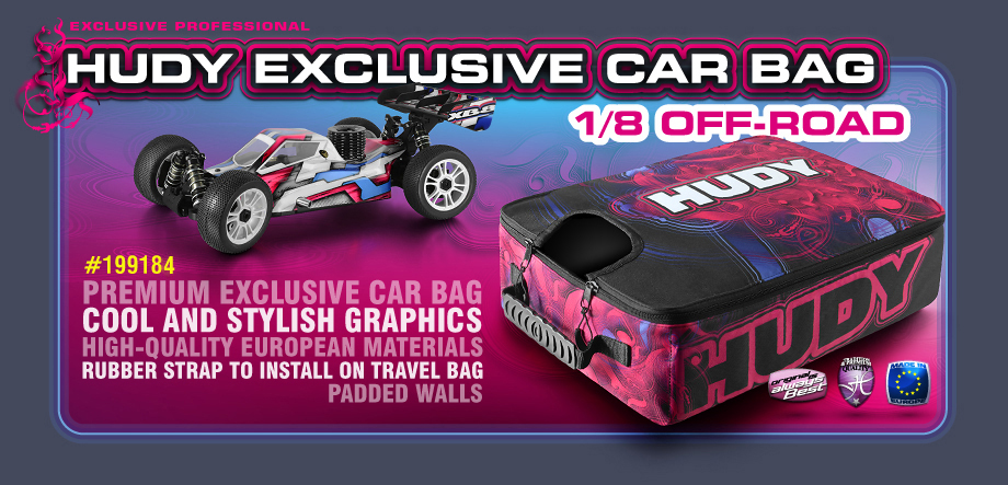 [���ܼ�] 199184 [HUDY] 199184 HUDY CAR BAG - 1/8 OFF-ROAD