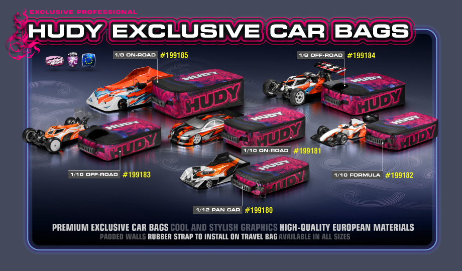 [���ܼ�] 199180 [HUDY] 199180 HUDY CAR BAG - 1/12 PAN CAR