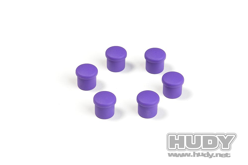 [���ܼ�] 195054-V [HUDY] (HUDY ��ĸ) 195054-V CAP FOR 14MM HANDLE - VIOLET (6)