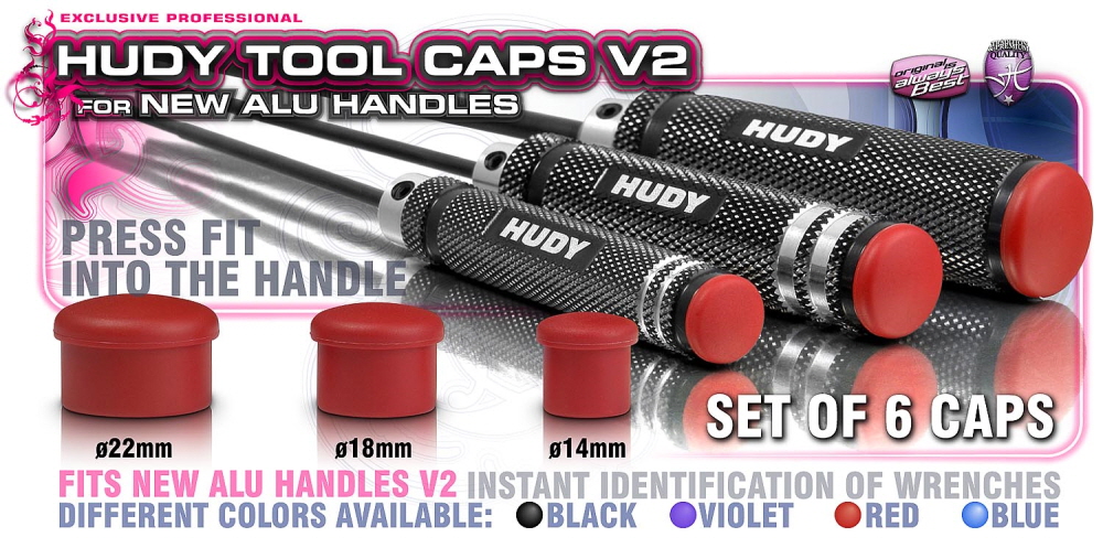 [���ܼ�] 195062-B [HUDY] (HUDY ��ĸ) 195062-B CAP FOR 22MM HANDLE - BLUE (6)