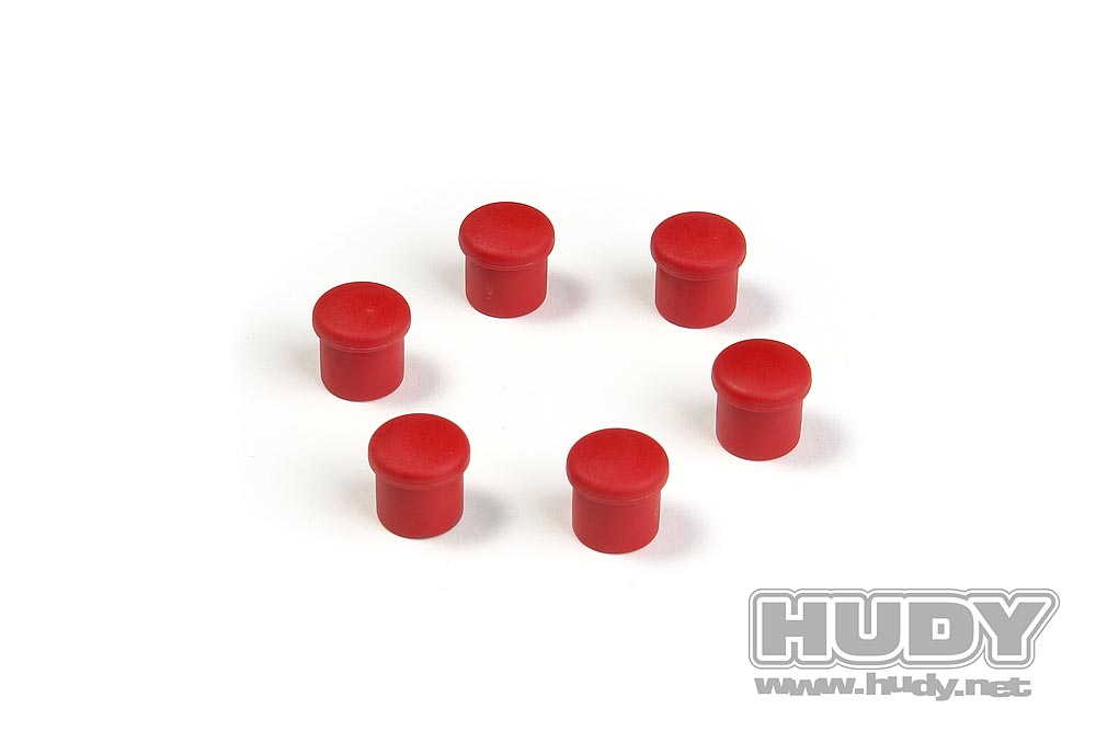 [ܼ] 195054-R [HUDY] (HUDY ĸ) 195054-R CAP FOR 14MM HANDLE - RED (6)
