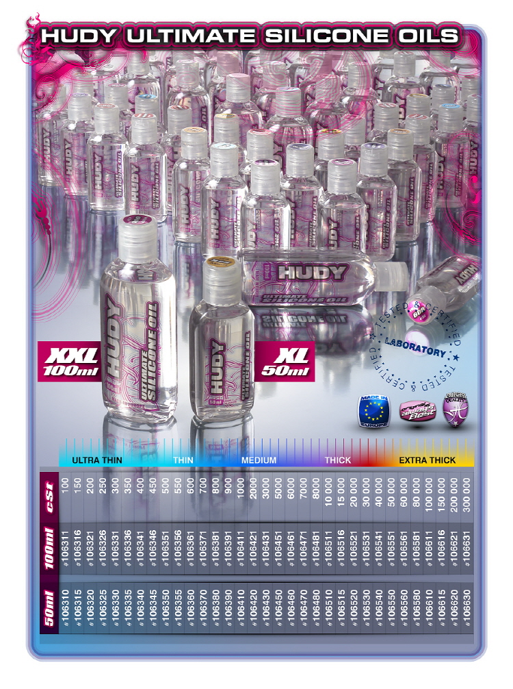 [���ܼ�] 106551 [HUDY] 106551 HUDY ULTIMATE SILICONE OIL 50 000 cSt - 100ML