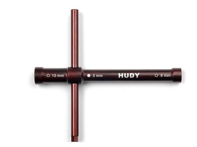 [���ܼ�] 107581 [HUDY] 107581 HUDY WRENCH-GLOWPLUG / CLUTCHNUT 10 MM - LONG