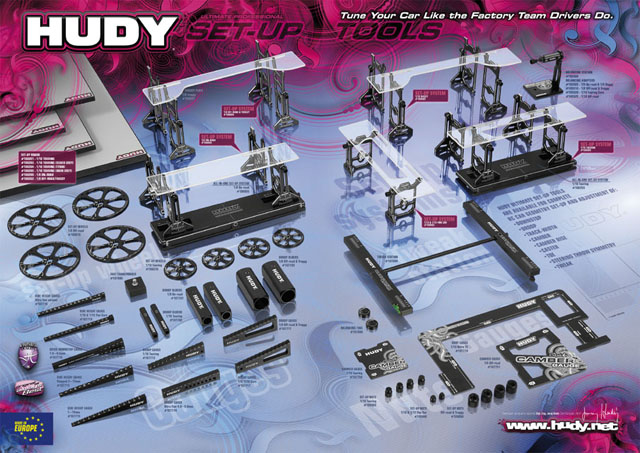 [ܼ] 107717 [HUDY] 107717 HUDY CHASSIS DROOP GAUGE 0 TO -13 MM FOR 1/8 OFF-ROAD & TRUGGY