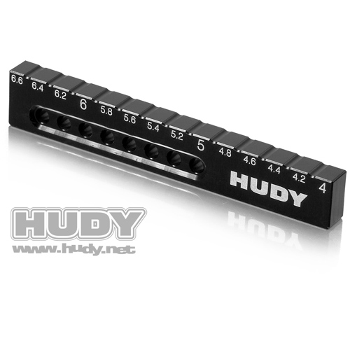 [ܼ] 107714 [HUDY] 107714 HUDY ULTRA-FINE CHASSIS DROOP GAUGE 4.0-6.6MM