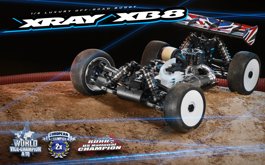 [ܼ] 350017 [XRAY] XB822 - 1/8 LUXURY NITRO OFF-ROAD CAR