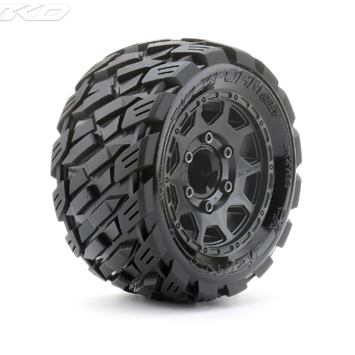 [���ܼ�] JKO2703CBMSGNB3 [JETKO] 1/10 ST 2.8 EX-ROCK FORM/Claw Rim (2pcs)