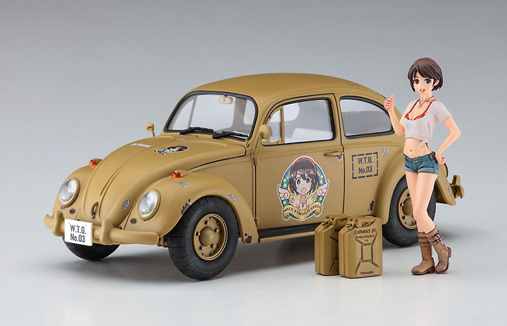 [���ܼ�] BH52288 [Hasegawa] BH52288 1/24 SP488 Wild Egg Girls No.03 VW Beetle Rei Hazumi w/Figure
