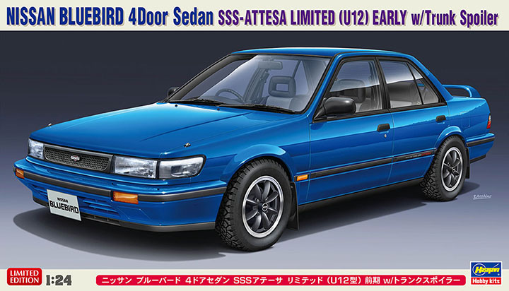 [���ܼ�] BH20562 [Hasegawa] BH20562 1/24 Nissan Bluebird 4dr Sedan ATTESA Limited U12 Early