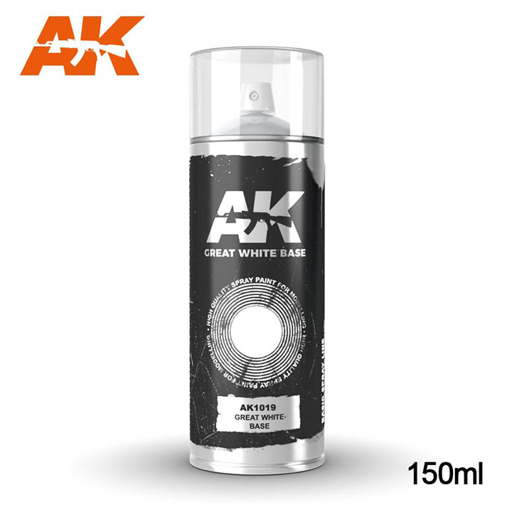 [���ܼ�] CAK1019 [AK interactive] CAK1019 Great White Base Spray 150ml