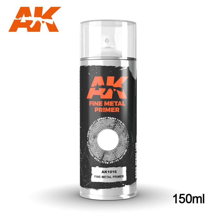 [���ܼ�] CAK1016 [AK interactive] CAK1016 Fine Metal Primer Spray 150ml