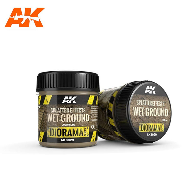 [���ܼ�] CAK8029 [AK interactive] CAK8029 SPLATTER EFFECTS WET GROUND - 100ml