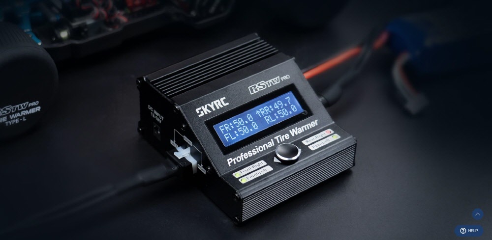[ܼ] SK-600064-06 [SKY RC] () - RSTW PRO Professional Tire Warmer Black Version 3 (1/10  Ÿ̾ )