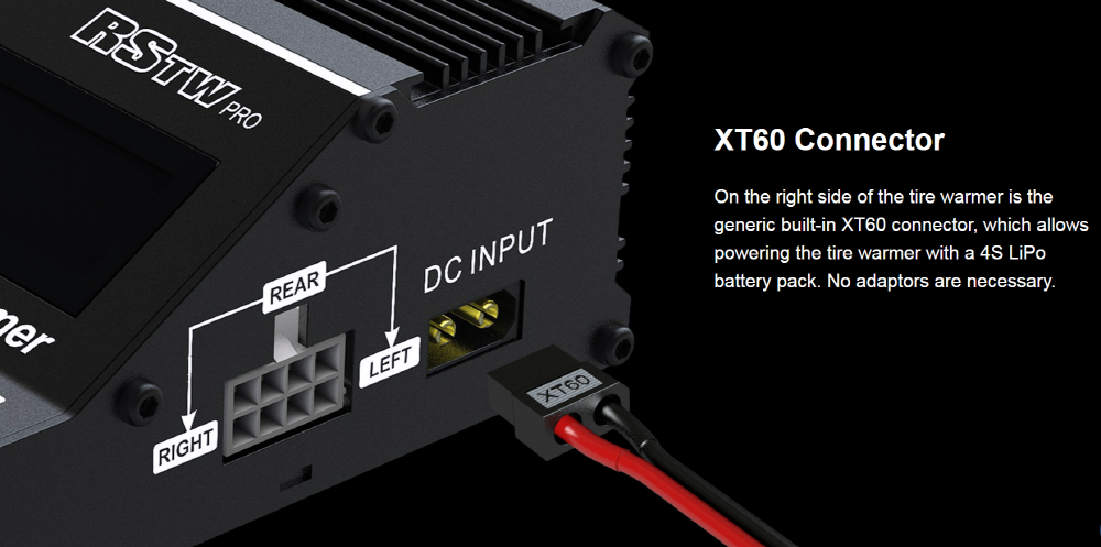 [ܼ] SK-600064-06 [SKY RC] () - RSTW PRO Professional Tire Warmer Black Version 3 (1/10  Ÿ̾ )