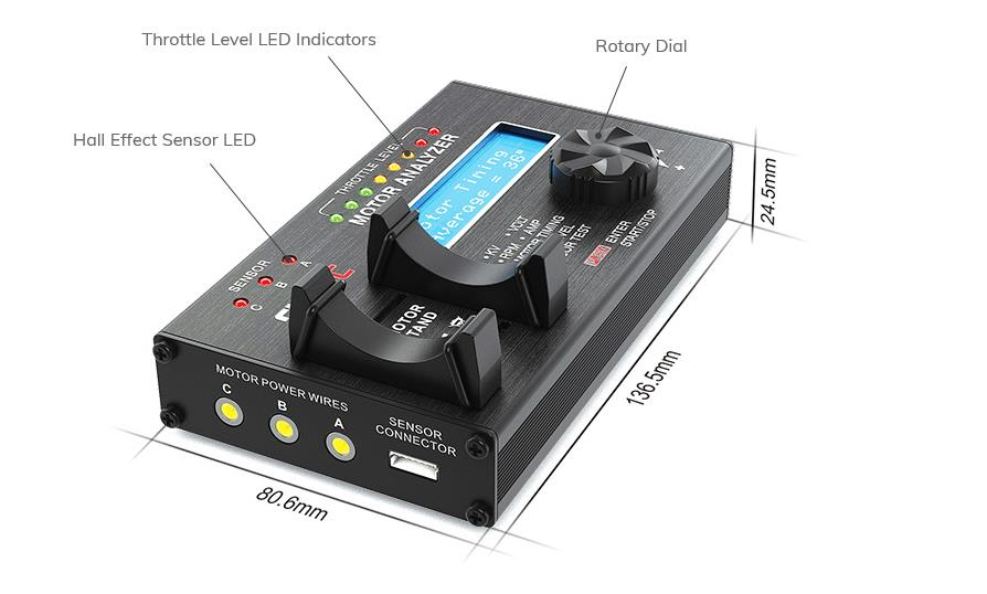 [ܼ] SK-500020-01 [SKY RC] SK-500020-01 Brushless Motor Analyzer (  м)