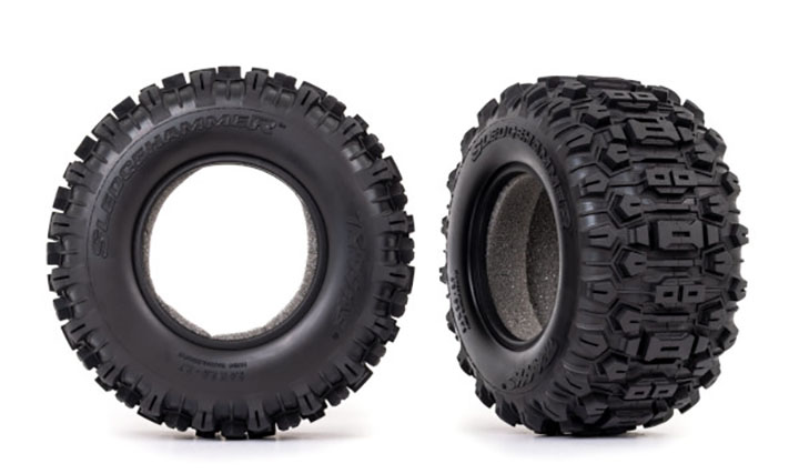 [ܼ] AX8974 [Traxxas] AX8974 Tires, Sledgehammer(2)/foam insert (2)