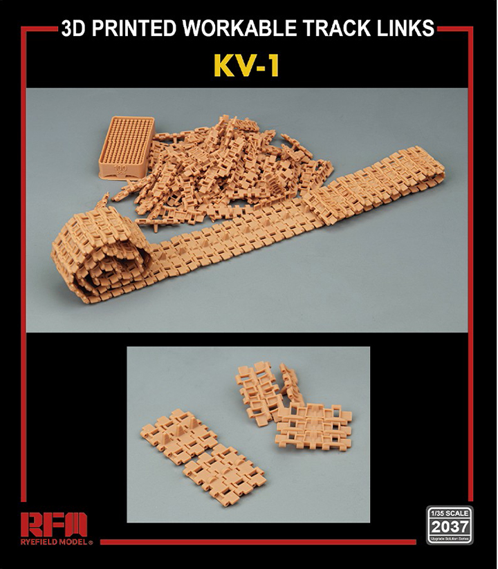 [ܼ] CRM2037 [RFM] CRM2037 1/35 KV-1 3D Printed Workable Track